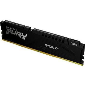 Módulo Memoria RAM DDR5 16GB 5200MHz Kingston FURY BEAST