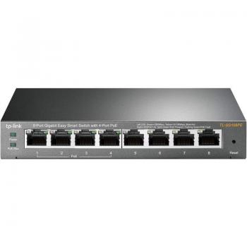TP-Link TL-SG108PE 8-Port Easy Smart PoE Gigabit Switch with VLAN and QoS