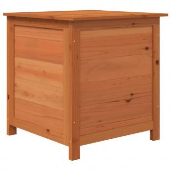 Abete Massiccio Cuscino Esterno Marrone 50x50x56cm
