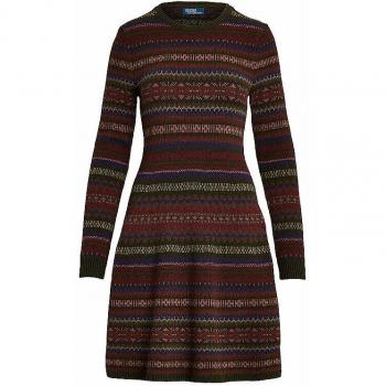 POLO RALPH LAUREN Midi-Kleid Oliv | XS