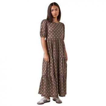 Robe à Pois Marron PixieGirl Petite
