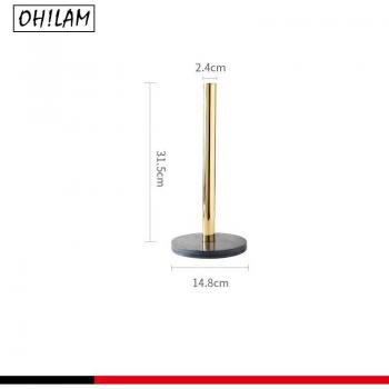 Gold Countertop Paper Towel Holder