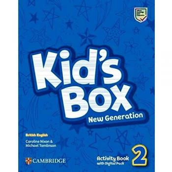 Kid's box new generation level 2 activity book with digital pack british english.