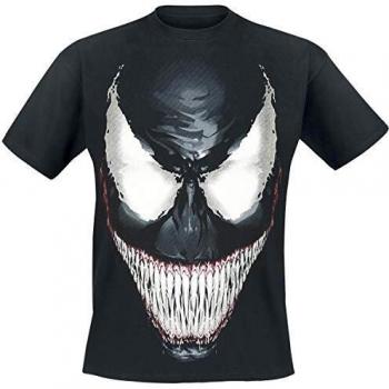Venom (Marvel) Furious T-Shirt in Schwarz