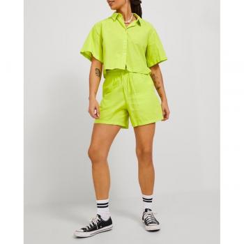 Shorts Lino con Cintura Elástica Jxmay Jack & Jones Mujer
