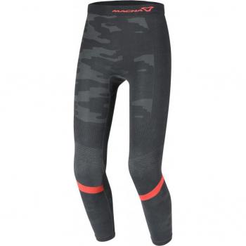Pantaloni Intimi Tecnici Macna Baselayer All-Season Nero Rosso Grigio L XL