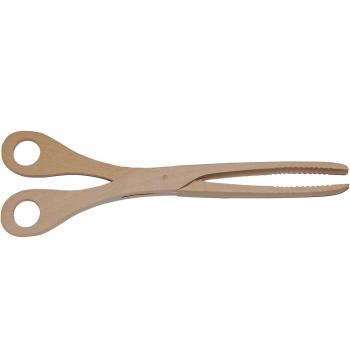 Beige Hardwood Culinary Scissors – 12″ Blade Set