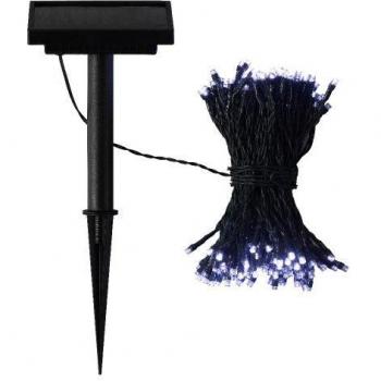 Solar String Lights White LED 200