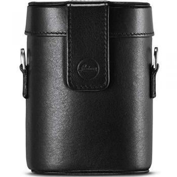 Leica 10 × 25 Fernglas‑Ledertasche, klassisch schwarz