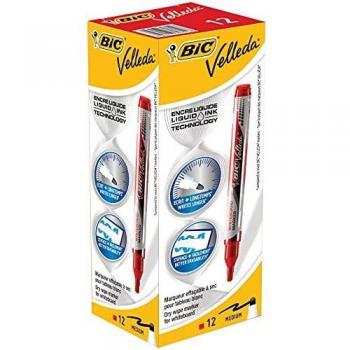 Feutres à Sec Velleda Rouge