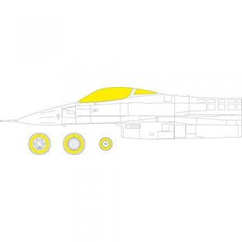Eduard F-16C Block 25/42 TFace 1/48 Aeromodellismo KINETIC