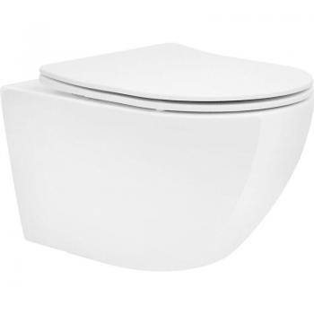WC Colgante de Cerámica 52 cm sin Borde