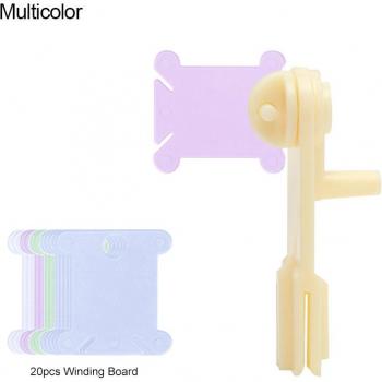 MIUSIE Manual Thread Winder with Plastic Boards