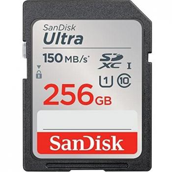 SanDisk SDXC-Karte Ultra 256 GB, Speicherkartentyp: SDXC