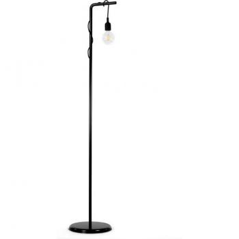 Wire Floor Lamp, Black