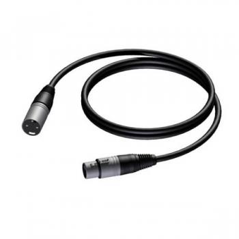 Procab 10 m XLR męski zu XLR żeński Kabel