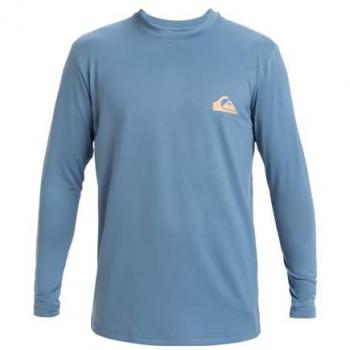 Maglia Lunga Quiksilver Everyday Surf Tee Lycra Blu