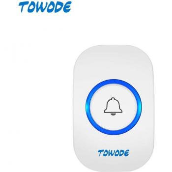 TOWODE Wireless Welcome Doorbell Button