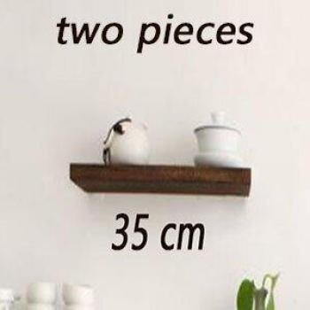 Solid Wood Bamboo Partition & Shelf Combo