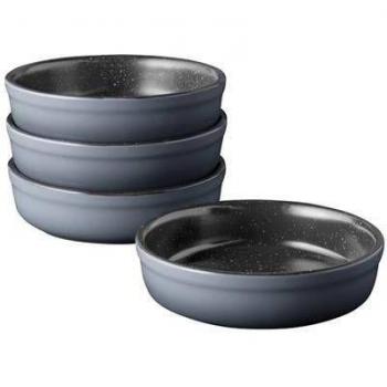 BergHOFF GEM Non-Stick Stoneware Crème Brûlée Set (4 Ramekins)
