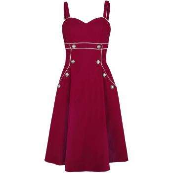 Rockabilly Claudia Seaside Dress