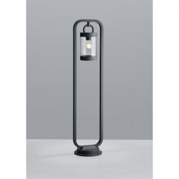 Außenmast Sambesi Anthrazit H100 cm mit Dämmerungssensor