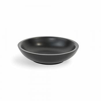 Porta Sapone da Appoggio Afra Nero Opaco in Polipropilene 13 cm x 3.2 cm