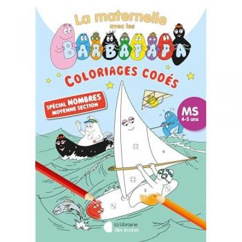 Coloriages codés avec les Barbapapa