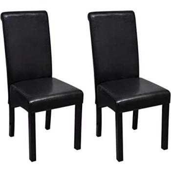 Sillas de Comedor de Cuero Artificial