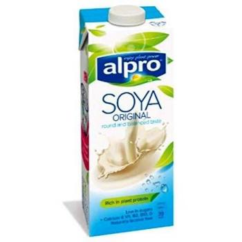 Alpro Original Soy Drink Multipack, 1L Cartons (Pack of 8)