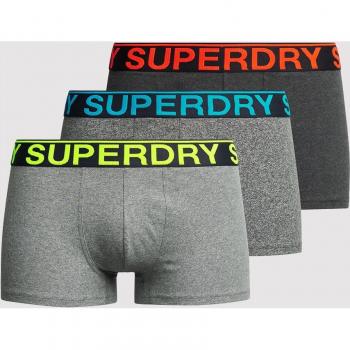 Trío Natural Superdry: 3 Bóxers de Algodón Ecológico