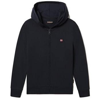 Hoodie Napapijri Balis de Manga Larga con Cremallera Completa Azul Negro