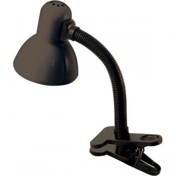 Bureau Chic Charleston Clip – Luminaires à Culot E27, Noir