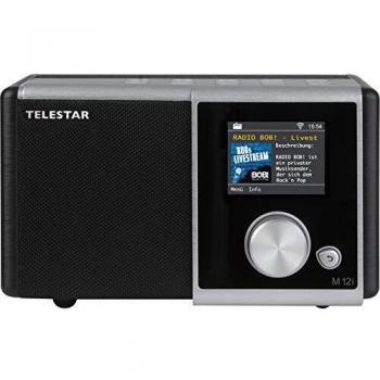 Telestar DIRA M 12i (Internetradio, WLAN), Radio in Schwarz