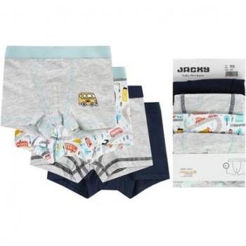 Kit Jackie Calzoncillos Infantiles 4 piezas