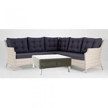 Arredo Giardino Salotto Polirattan Tasmania 4 pz