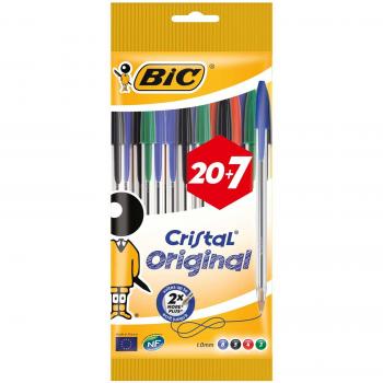 BIC Cristal Original 27 penne punta media