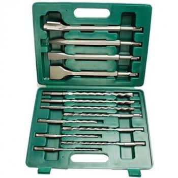 Mannesmann 13-Piece SDS-Plus Drill and Chiseling Set 12588