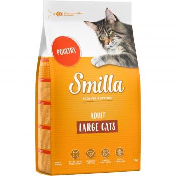 Croquettes Smilla Volaille 4kg pour Chats Adultes XXL -15%