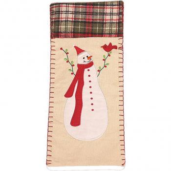 Santa Wine Bottle Ornament