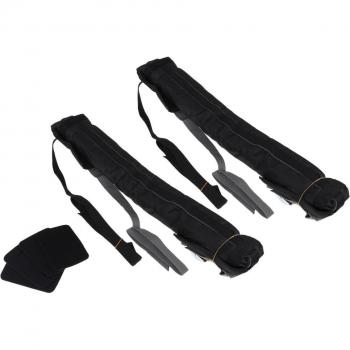 Packung mit 2 schweren gepolsterten Dachträger-Pads für Surfen, Kajak, Kanu