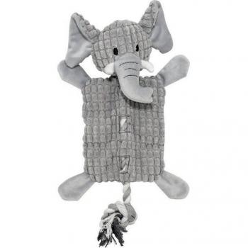 DUVO+ Kuscheliger Elefant für Hunde grau
