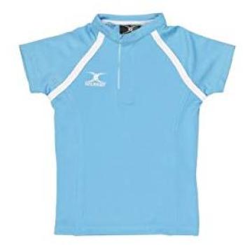Junior Sky Rugby Tee (Age 7–8) – Gilbert Plain Style
