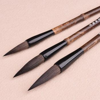 Ancient Bamboo Calligraphy Brush Pen Set