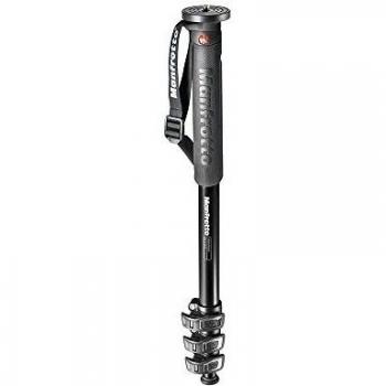 Monopié 680B 4 Secciones en Color Negro – Manfrotto