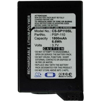 Cameron Sino 1800mAh Replacement Battery PSP-110 for Sony PSP-1000