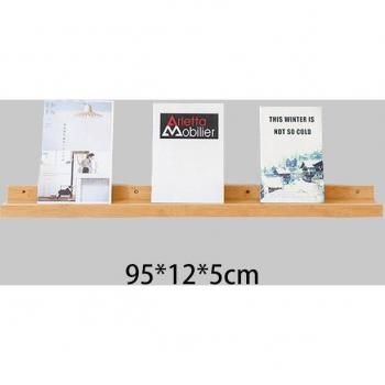 Étagère de rangement murale en bambou