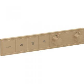 Hansgrohe RainSelect: Termostato montado al ras para 3 usuarios