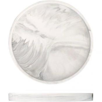 Ceramic Marble Brush Holder