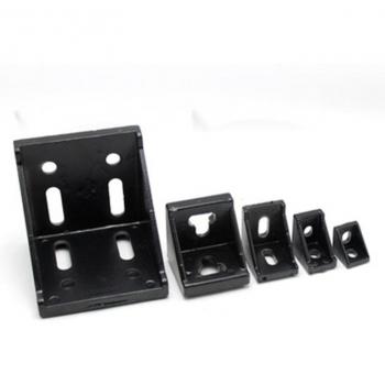 Black Thick Aluminum Profile Connector for CNC Router